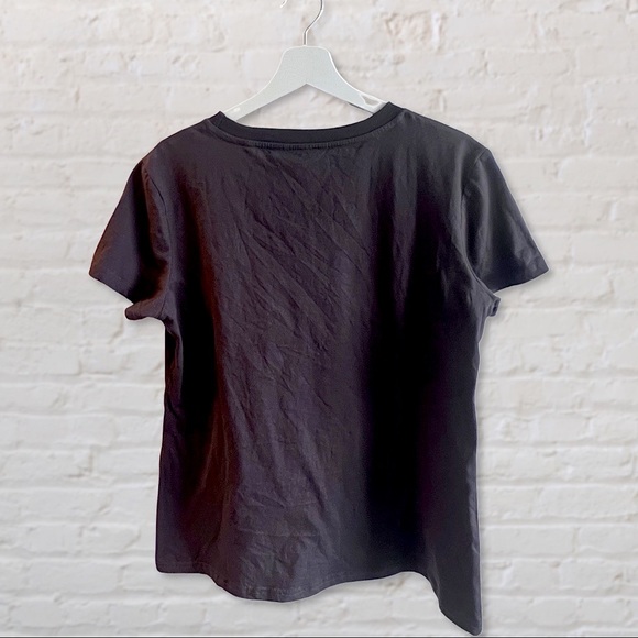 🆕 Leopard Lettered Tee - Gray, XL - Picture 3 of 4